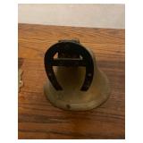 Victorian Coat and Hat Hook and Copper Bell