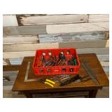 Vice Grip, Pliers, Files, Screwdrivers