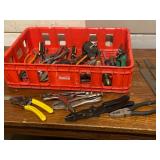 Vice Grip, Pliers, Files, Screwdrivers