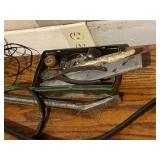 Crow Bar, Bungy Cords, Stanley Saw