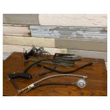 Crow Bar, Bungy Cords, Stanley Saw