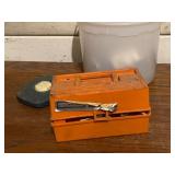 Bucket of Miscellaneous, Arrow Staple Gun Kit, Sears Craftsman