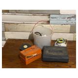 Bucket of Miscellaneous, Arrow Staple Gun Kit, Sears Craftsman