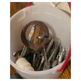 Bucket of Miscellaneous, Arrow Staple Gun Kit, Sears Craftsman