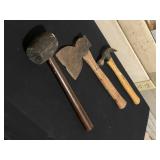 Hammer, Mallet and Axe