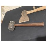 Hammer, Mallet and Axe