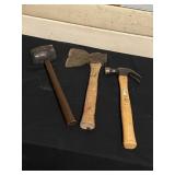 Hammer, Mallet and Axe
