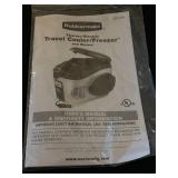 Rubbermaid Car Thermos Electric Cooler, Freezer and Warmer all in one New