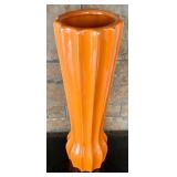 Decorative Orange Vase