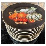 12 Williams Sonoma Fall Plates