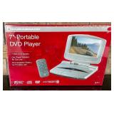New Durabrand 7" Portable DVD Player