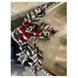 Festive Silver Plated Bowl