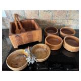 Teak Serving Pieces