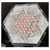 Marble Chinese Checker Board
