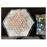 Marble Chinese Checker Board