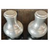Pewter Salt & Pepper Set and Candle Holders