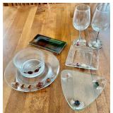 Fun Glasses and Serving Pieces