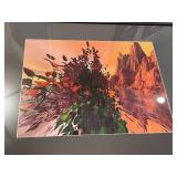 Floral Canyon Framed Art by Jesse Shakespear