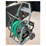 Suncast Rolling Hose Reel With Hose