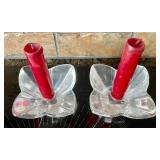 Orrefors Candle Holders