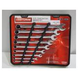 Craftsman 9-Piece SAE Standard Combination Wrench Set - New