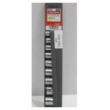 Craftsman 9 Piece Metric Socket Set - 3/8" Drive - New