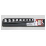 Craftsman 9 Piece Metric Socket Set - 3/8" Drive - New