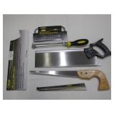Steel Grip Saw 3-Pack - 14 In Mitre Saw, 6-1/2 In Coping Saw, and 12 In Compass Saw - New