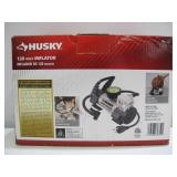 Husky 120-Volt Inflator - For Tires, Basketballs, Inflatables, etc