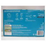 3-Pack EcoSmart 4 in. White Integrated LED Recessed Trim, Soft White (12 Pieces total)