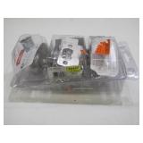 Kwikset 400CV 15 CP Cove Keyed Entry Lockset Satin Nickel - Keys Included