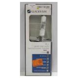 Glacier Bay 18 in. x 1-1/4 in. Concealed Screw ADA Compliant Grab Bar with Adjustable Hand Shower Holder in Chrome