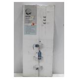 Zenna Home NeverRust Aluminum Tension Corner Shower Caddy in Satin Chrome