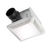 Broan-NuTone HB80RL 80 CFM Ceiling Bathroom Exhaust Fan with Light