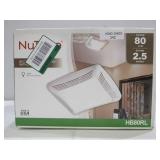 Broan-NuTone HB80RL 80 CFM Ceiling Bathroom Exhaust Fan with Light