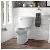 Kohler Cachet Quiet-Close Round Closed Front Toilet Seat with Grip-Tight Bumpers in White