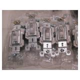 Box Lot of Light Switches - 100+ Pieces