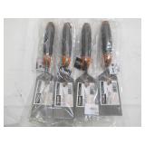 4-Pack RIDGID 5 in x 2 in Margin Trowel Paint Scraper Tools
