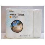 Miami Carry On Paper Towels - 24 Rolls - 1 Case
