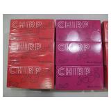 Chirp Sparkling Energy Water - 12 Packs - Black Cherry, Watermelon - 96 Cans