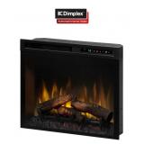 Dimplex XHD28L Multi-Fire XHD 5118 BTU 28 Inch Wide Insert Electric Firebox with Logs