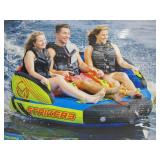 HO Sports Striker 3 Boat Towable Inflatable 3 Person Raft Tube
