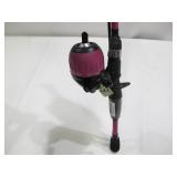 Ready2Fish SheFish Pink Fishing Pole with Tackle - 2 Piece Design - 68 Inches long