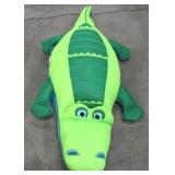 Lot of 2 Big Joe Alligator/Crocodile Plush Pool Toys