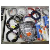 Lot of 30+ Washer Dryer Connection Hoses - Water, Gas, and Electrical - GE, Everbilt, Home Plumber, Brasscraft, Etc