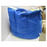 Big Joe Floating Pool Chair - Plush Design with Reclined Seating Angle - Blue