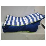 Big Joe Floating Pool Chair - Plush Design with Reclined Seating Angle - Blue