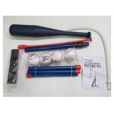 Franklin Sports MLB Playball 2 in 1 Grow With Me Batting Tee