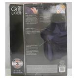 Onward 17553 Grill Cover, 29 In W, 42 In H, Polyester/Pvc, Black