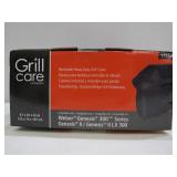 Onward 17553 Grill Cover, 29 In W, 42 In H, Polyester/Pvc, Black